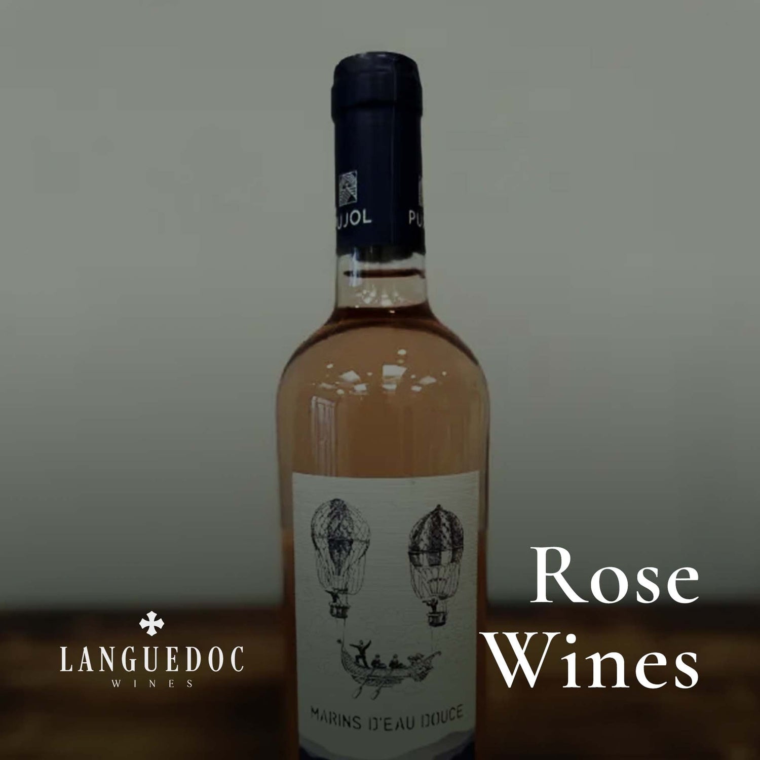 Domaine Pujol Mercredi 12H30 rose wine