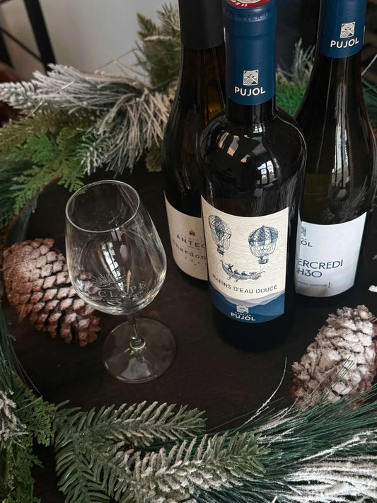 A White Christmas- Winter White wine bundle